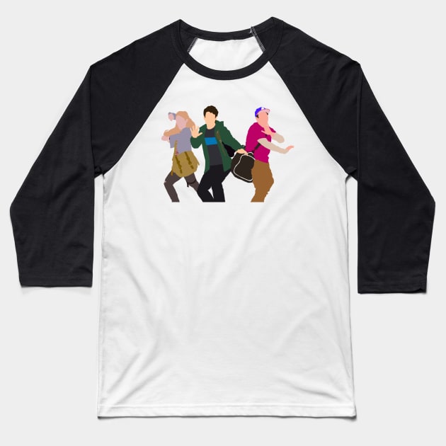 The Lightning Thief - Percy, Annabeth, and Grover Baseball T-Shirt by uneecornn